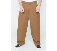 Carhartt WIP - Wide Panel Rinsed Hamilton Brown - Pants - brown - L - 100% Cotton L