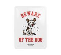 Carhartt WIP - Wild Dog Beware Multicolor - Metal Plate - white - Onesize - Steel 316L Onesize