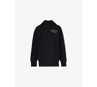 Carhartt Wip Womens Black Graphic Cotton-jersey Hoody S