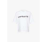 Carhartt WIP Womens Carhartt WIP Archive Script Logo-Print Cotton T-Shirt White M