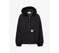 Carhartt WIP Womens Carhartt WIP Corey Hooded Cotton Jacket Black / Black XS