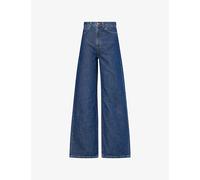 Carhartt WIP Womens Carhartt WIP Jane Relaxed-Fit Wide-Leg Denim Jeans Blue / Stone Washed 26