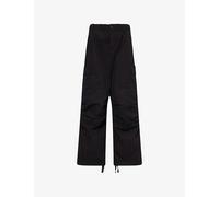 Carhartt WIP Womens Carhartt WIP Jet Baggy-Fit Cotton Cargo Trousers Black L