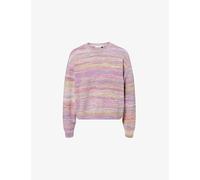 Carhartt WIP Womens Carhartt WIP Keenan Round-Neck Cotton Jumper Gradient, Gentle Purple M