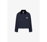 Carhartt WIP Womens Carhartt WIP Newkirk Velvet-Collar Nylon Jacket Deep Night / Black S