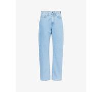 Carhartt WIP Womens Carhartt WIP Noxon Straight-Leg Denim Jeans Blue/Bleach 26