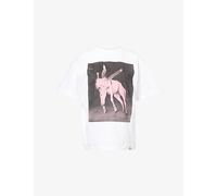 Carhartt WIP Womens Carhartt WIP Sean Hamilton Graphic-Print Cotton T-Shirt White S