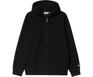 Carhartt WIP - Zip Sweatshirt - Hooded Chase Jacket Black / Gold for Men - Size M Black M