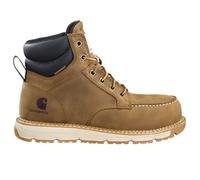 Carhartt Women Millbrook 6" Waterproof Nano Toe Wedge Boot Construction, Light Brown, 39.5 EU Weit