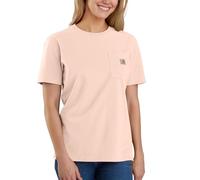 Carhartt Women's 103067 Women's WK87 Workwear Pocket Short Sleeve T-Shirt, Georgia Peach, M