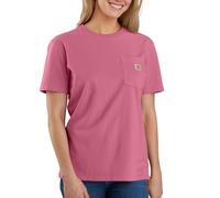 Carhartt Women's 103067 Women's WK87 Workwear Pocket Short Sleeve T-Shirt, Woodrose, M