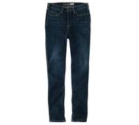 Carhartt Women's 104976 Women's Rugged Flex® Slim Fit Tapered Jean, Hazel, 4 Tall