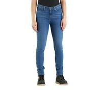 Carhartt Women's 104976 Women's Rugged Flex® Slim Fit Tapered Jean, Laurel, 8 Short