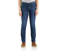 Carhartt Women's 105383 Women's Rugged Flex® Relaxed Fit Jean, Willow, 12 Tall