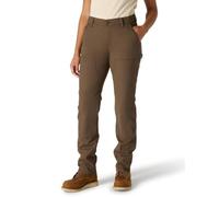 Carhartt Women's 105998 Women's Rugged Flex® Relaxed Fit Canvas Fleece, Tarmac, 8 Tall