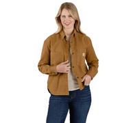 Carhartt Women's 106621 Rugged Flex Loose Fit Heavyweight Duck Overshirt