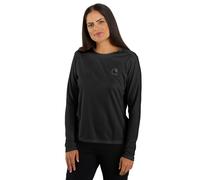 Carhartt Women'S 106632 Women'S Force Sun Defender Relaxed, Black, Medium