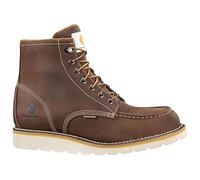 Carhartt Women's 6 Inch Waterproof Wedge Steel Toe Work Boot, Brown Oil Tanned, 8.5 UK