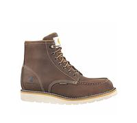 Carhartt Women's 6 Inch Waterproof Wedge Steel Toe Work Boot, Brown Oil Tanned, 8 UK