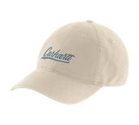 Carhartt Women's Canvas Script Graphic Cap, Oat Milk, One Size