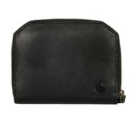 Carhartt Womens Casual Full Grain Leather Wallets, Multiple Card and Cash Compartments for Easy Access, Black, One Size