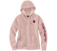 Carhartt Womens Clarksburg Pullover Hooded Logo Sweatshirt