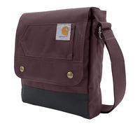 Carhartt Women's, Durable, Adjustable Bag with Flap Closure, Everday Crossbody Snap (Port), One Size