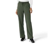 Carhartt Women's Force® Cross-Flex Boot Cut Scrub Pant Medical, Olive, S