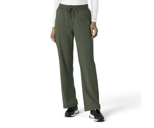Carhartt Women's Force® Cross-Flex Boot Cut Scrub Pant, Olive, S