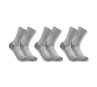 Carhartt Women's Force Midweight Crew Sock 3 Pack Socks (pack of 3)