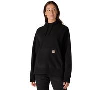 Carhartt Women's Force Oversized-Fit Fleece Hooded Sweatshirt, Black, 2X