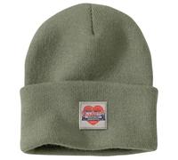 Carhartt Women's Knit Heart Patch Beanie Hat, Avery Fern, One Size