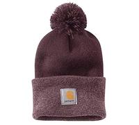Carhartt Women's Knit Pom-pom Cuffed Beanie 102240 Cold Weather Headband