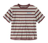 Carhartt Women's Knit Shirt, Barnwood Stripe, XL