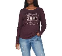 Carhartt, Women's, Lockhart Graphic Long-Sleeve T-Shirt, Fudge Heather, S