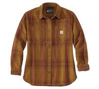 Carhartt Workwear 105991 Womens Twill Long Sleeve Plaid Shirt Carhartt S