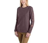 Carhartt Workwear Logo Long Sleeve T-shirt Purple L