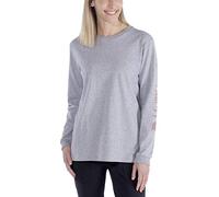 Carhartt Womens Workwear Logo Long Sleeve Cotton T Shirt Tee XL - Bust 41.5-43.5' (105-110cm)