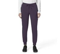 Carhartt Women's Medical Scrubs Pants, Black Plum, XL Petite