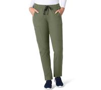 Carhartt Women's Medical Scrubs Pants, Olive, M Tall