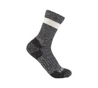 Carhartt Workwear SC7680W Womens Midweight Crew Sock Black L Colour: B L