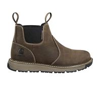 Carhartt Women's Millbrook Water Resistant Romeo Wedge Chelsea Boot, Mossy Brown, 7.5 UK