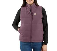 Carhartt womens Montana Relaxed Fit Insulated Vest, Huckleberry, S