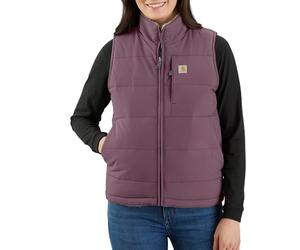 Carhartt womens Montana Relaxed Fit Insulated Vest, Huckleberry, S