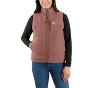 Carhartt Women Winter Vest Relaxed Midweight Utility, Color:Nutmeg, Size:XS