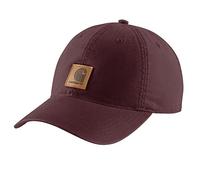 Carhartt Women's Odessa Baseball Cap, Deep Wine, Ofa