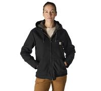 Carhartt Women's OJ141 Shrpa Lind HDD Jacket, Black, Medium
