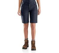 Carhartt Women's Original Fit Rugged Professional Short, Navy, 16
