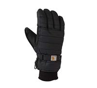 Carhartt Women's Quilts Insulated Breathable Glove with Waterproof Wicking Insert - Black - Medium