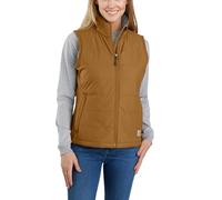 Carhartt Women's Rain Defender Relaxed Fit Lightweight Insulated Vest, Carhartt Brown, L